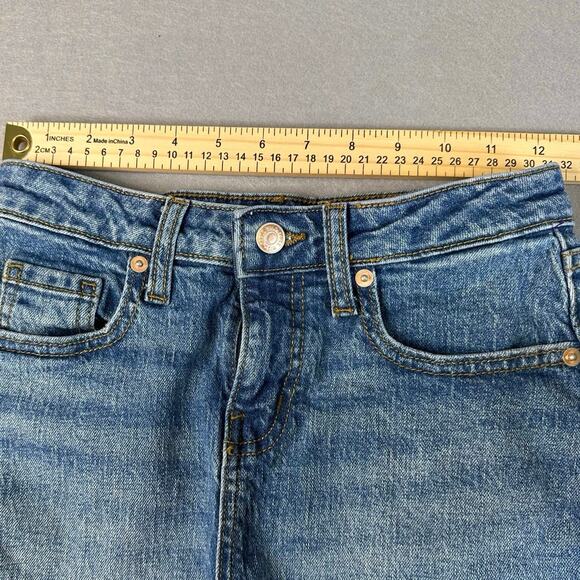 Wild Fable Shorts Medium Wash Blue Womens 00 Denim High-Rise Rolled Cuff Casual - Picture 8 of 8